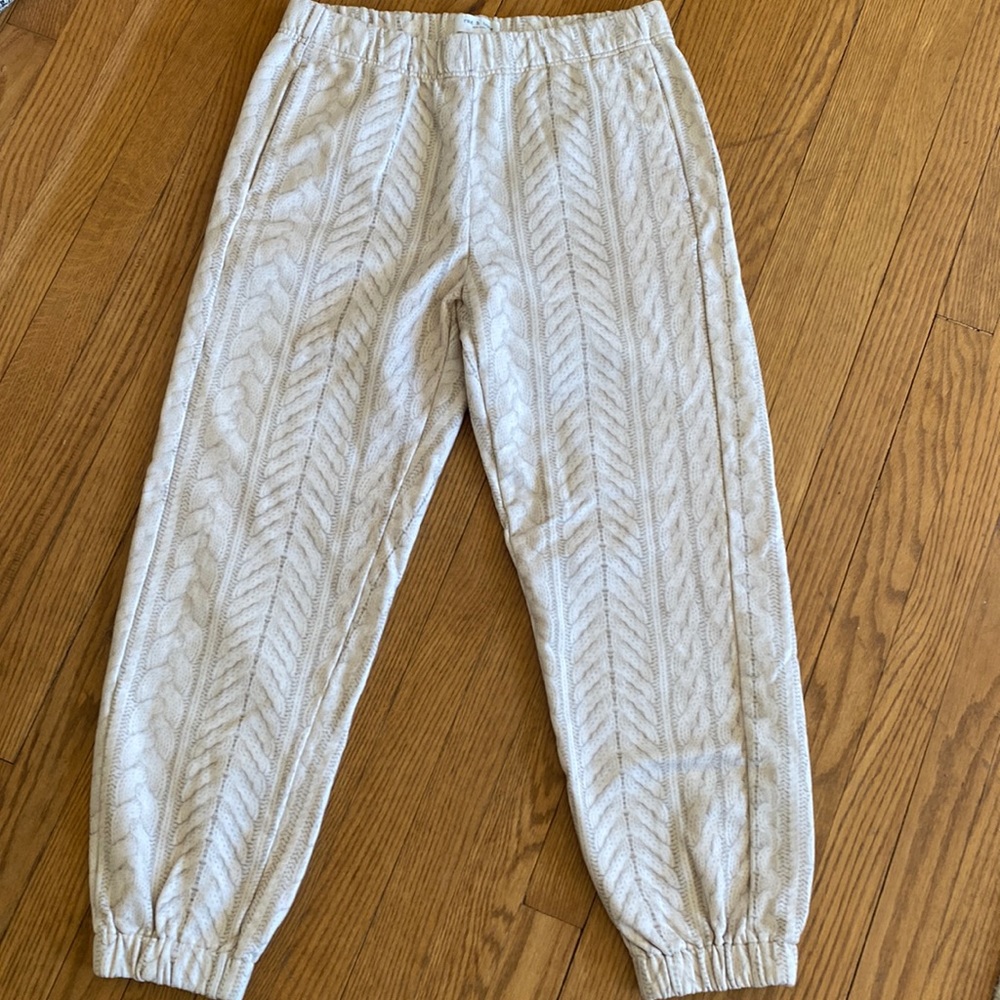 Men’s cable print joggers